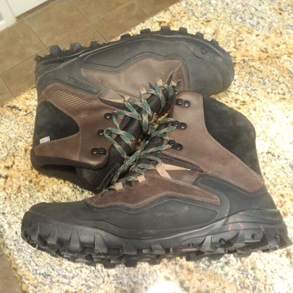 Merrell Fraxion Shell 8 Insulated Waterproof Winter Boots Brown Men's 11.5 EUC - Picture 7 of 12